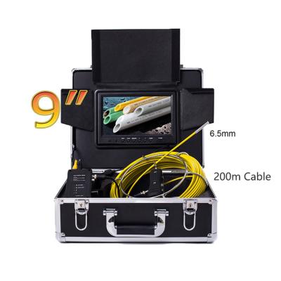 China Waterproof/Waterproof 200M Plumbing Pipe Inspection Camera with 6 High Bright LED Lights zu verkaufen