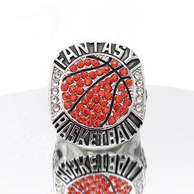 China 2019 Custom Casual / Sports Fantasy Basketball Championship Rings Ring Basketball for sale