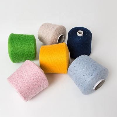 China Mongolia knots 80% anti-static colorful cashmere machine knitting wool yarn, woolen yarn hand knitting for sale