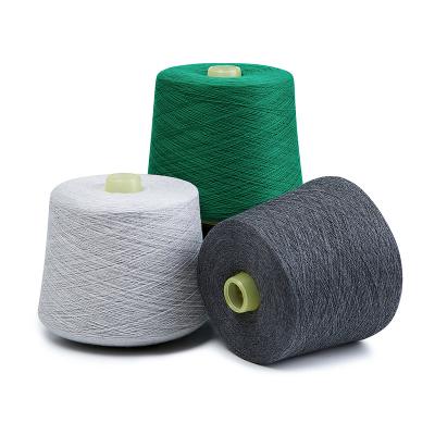 China Luxury 80% Blended Cashmere Yarn Anti-pilling Yarn Yarn Dyed Fabric Wholesale for sale