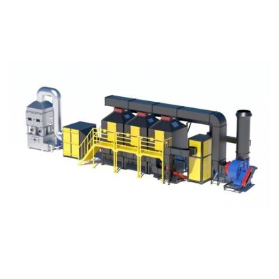 China Industry Gas Filter Low Energy Consumption Waste Gas Treatment Plant Industrial Catalytic Combustion Equipment for sale