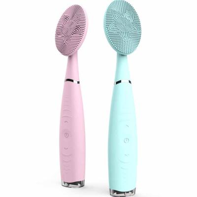 China LULA 2021 Handheld Cleaning Brush USB Blood Vessel Removal Charging Exfoliating Cleaning Instrument Mini Face Cleaner Brush Waterproof Facial Brush for sale