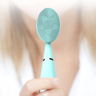 China LULA Beauty Makeup Remover Cleansing Brush Electronic Luxury Face Silicone Facial Cleansing Brush for sale