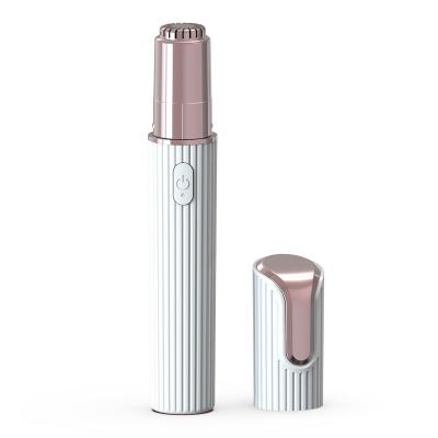 China LULA Beauty 2-1 Perfect Electric Eyebrow Trimmer Pen and Facial Hair Remover Eyebrow Hair Trimmer for sale