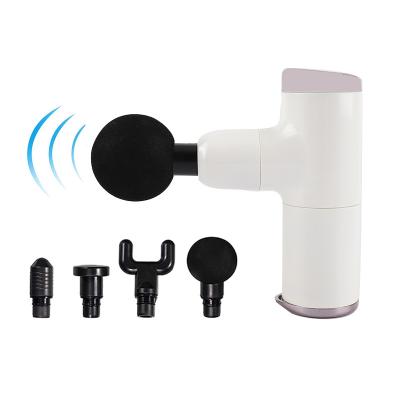 China Portable LULA Intelligent Sonic Mini Strong Body Massage Gun Type C Charger Ultra Quiet Model Gun With Bag for sale