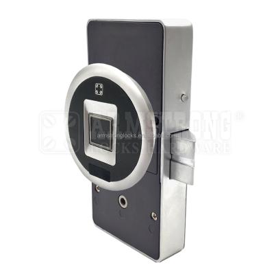 China Waterproof ABS And Zinc Alloy Fingerprint Smart Security Keyless And Anti-theft Electronic Lock for sale