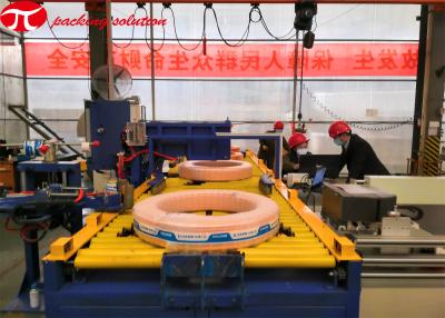 China PLC Automatische Verpakkende Machine 1200mm van de Koperrol met Onafhankelijke Werkende Post Te koop