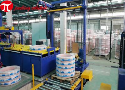 China ID300mm-Kupfer-Spulen-Verpackungs-Maschine mit automatische Verpackungs-stapelndem System zu verkaufen