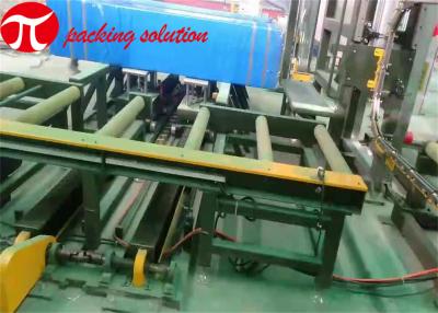 China leiten StahlVerpackungsmaschine 2-10m-Förderer-Länge PVC des rohr-1.5kw Verpackungs-Maschine zu verkaufen