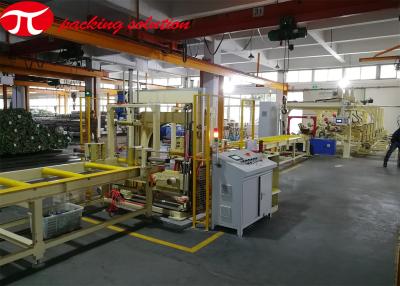 Cina 70r/Min Steel Tube Wrapping Machine, macchina imballatrice orbitale del tubo d'acciaio del film 2.4kw in vendita