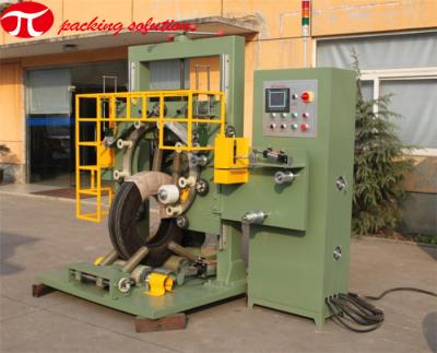 Chine Chargement supérieur vertical automatique 20-90r/Min Ring Speed de machine à emballer de pneu de camion à vendre