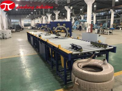 China Gemakkelijke Horizontale de Band Verpakkende Machine GW300 1.5kw van Opertation met Motortransportband Te koop