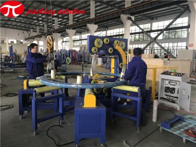 China van de het Staaldraad van 2500kg 5.0kw van de de Verpakkingsmachine Horizontale Automatische de Rol Verpakkende Machine Te koop