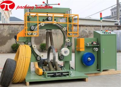 China Pack-Band Maschine der vertikalen Spulen-4.0KW 80r/Min Ring Turning Binding Wire Wrapping zu verkaufen