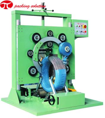 China 80r/Min Automatic Turning Steel Wire-van de de Machine3.0kw GS500 Kabel van de Rolverpakking de Omslagmachine Te koop