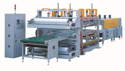 China JL2300-D Automatic Shrink Wrapping Machine  ,Control PLC  6m/Min Wooden Board Shrink Packing Machine for sale