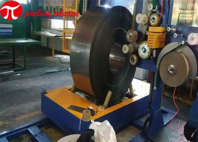 Chine Bobine de chargement lourde en acier fendue OD 80r/Min 4.0KW de la machine à emballer de bobine 1500mm à vendre