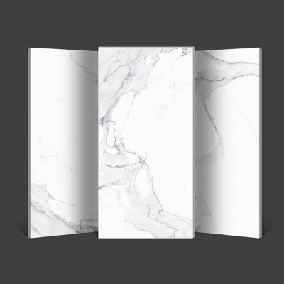 China CLASSIC Custom Full Size Carrara White Marble Tile For Flooring for sale