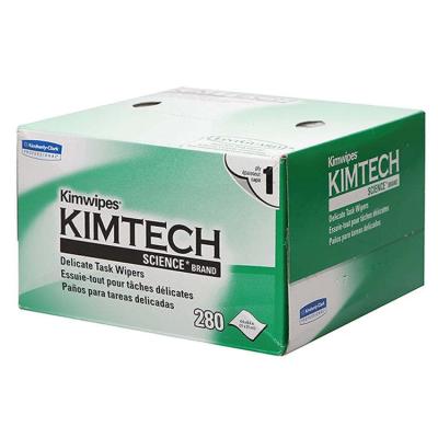 China FTTH KIM TECH Fiber Optic Kimwiping FTTH Dust Protected Paper For Fiber Connector Clean Paper for sale