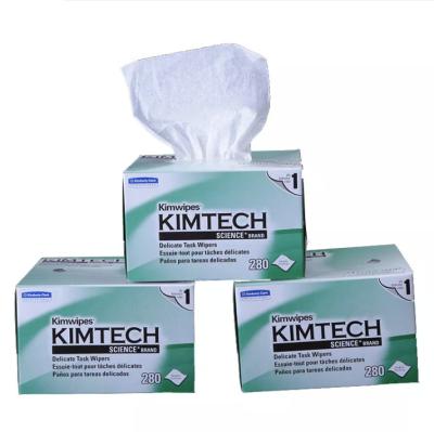 China FTTH Fiber Optic Kimwiping Cleaning Paper Dust Free Cleaning Wiping Paper for sale