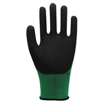 China Shift ; construction ; machinery; factory wholesale SHUOYA protective work glove latex coated working gloves latex coated work gloves safety for sale