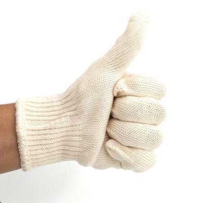 China Shift ; construction ; machinery; a large number of SHUOYA factory cotton yarn gloves cheap white cotton yarn hand gloves knitted industrial work gloves for sale