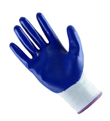 China Shift ; construction ; machinery; Cheapest Factory SHUOYA Construction Maintenance Gloves Works Gloves Mechanical Nitrile Coated Gloves for sale