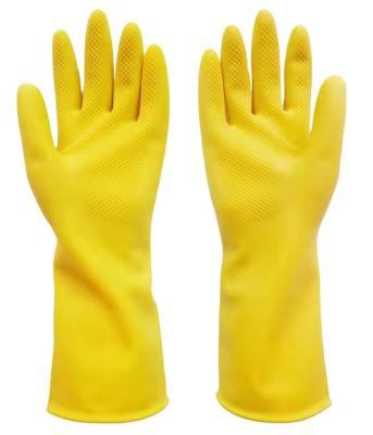 China SHUOYA Dish Cleaning Dish Cleaning Latex Cheap Household Kitchen Gloves Rubber Dish Cleaning Gloves Cheaper Rubber Gloves for sale