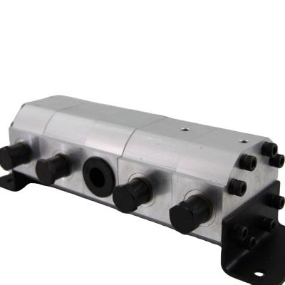 China Part Gear Flow Divider Aluminum Hydraulic Cylinder Synchronously Rising To Replace Vivoil 9RD041818 RONZIO Casappa Ready To Ship In Stock for sale