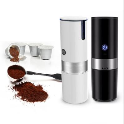 China New Design Small Mini Coffee Outdoor Portable Coffee Maker Machine Automatic K-Cup Capsule Coffee Tea Maker Machine For Home Use Car Use for sale