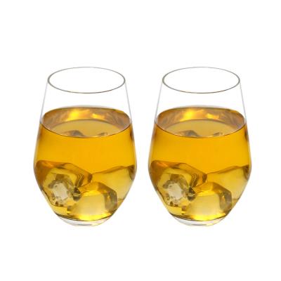 China Wholesale Hot Selling Handmade Lead Free Crystal Whiskey Spirit Glass Wine Glasses Drinking Glass for sale