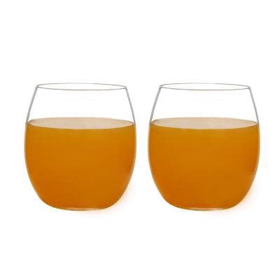 China Wholesale Hot Selling Handmade Lead Free Wine Glasses Crystal Glass Whiskey Glass Juice Glass Cup for sale