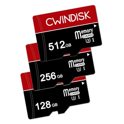 China Fast Speed ​​U3 Memory Card 128GB 256GB 512GB Memoria Plastic U3 256gb TF Card Micro Card for sale