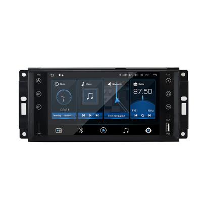 China GPS PTENGD 7 Inch Android 11 Single Car Radio Multimedia Din VCR with GPS Navigation wifi caplay for Jeep Wrangler 2011-2017 for sale