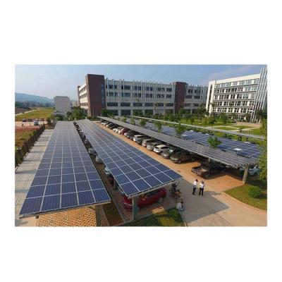 China Good Quality Home Solar Parking Lot /Garage With 10kw-100kw Solar Power System for sale