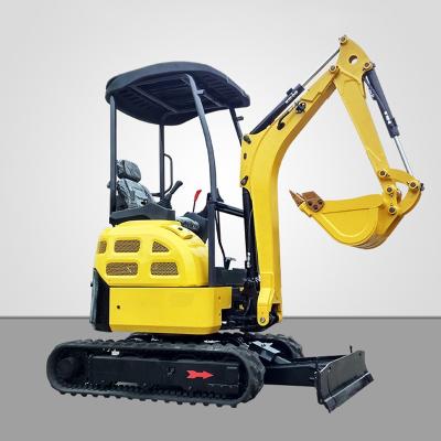 China Hotels Small Mini Excavator 0.8ton 1.5 ton small crawler excavator for sale