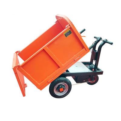 China Best price good quality garden tool wheelbarrow mini wheel hand push electric ash car three wheel dumper for sale