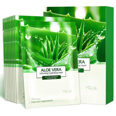 China High Quality Facial Masks Skin Care Products Collagen Facial Mask With Aloe Vera Refreshing Hydrating Mask for sale