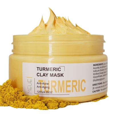 China New Design Wholesale Facial Mask Luxury Turmeric Clay Mask With Enlarge Pores Facial Mask for sale