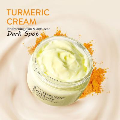 China Private label Vegan Shrink Pores Blemish Whitening Dark Spot Vitamin C 20% Turmeric Cream for sale