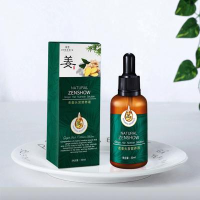 China Ginger Hair Regrowth Essence Product Dry And Damaged Hair Loss Treatment Growth Hair Serum Oil for Men Women for sale