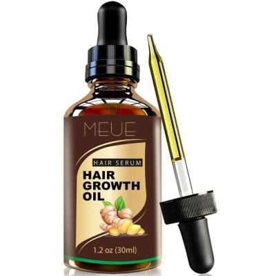 China Custom Private label Natural Organic herbal extract anti hair loss treatment Hair ginger Regrowth Serum for scalp for sale