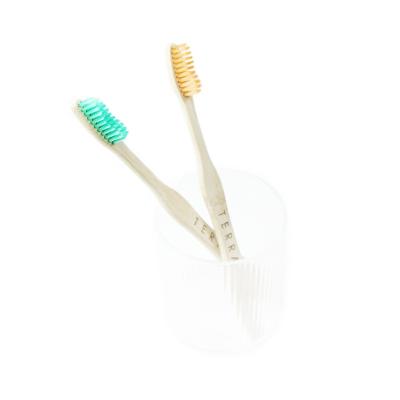 China 2022 Disposable Charcoal Baby Soft Bristle Toothbrush Bamboo Toothbrush for sale