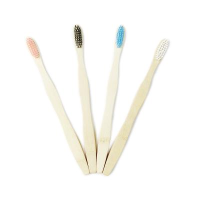 China Hot Sale Disposable Charcoal Travel Bamboo Toothbrush For Adult Toothbrush for sale