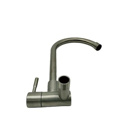 China Other Acceptable OEM Large 304 Stainless Steel Inwall Curved Horizontal Kitchen Sink Faucets for sale