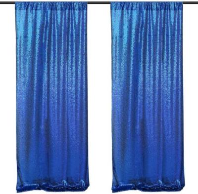 China CLASSIC hot selling curtain in good quality gold sequin backdrop for party wedding banquet for sale