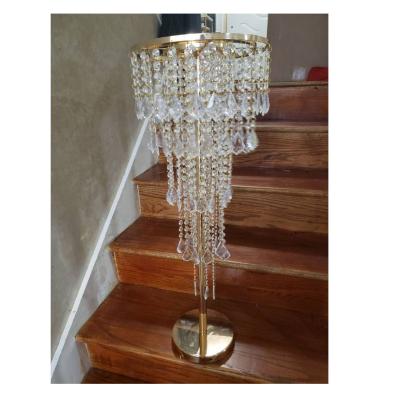 China Metal gold flower stand centerpiece for table for sale