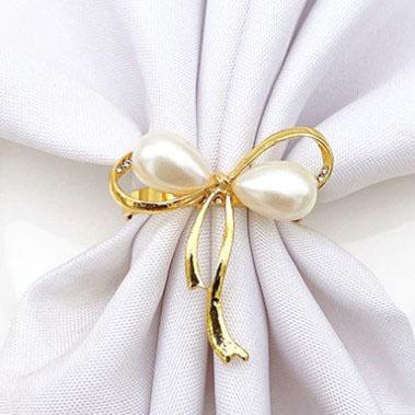 China Napkin ring gold metal napkin ring. for sale