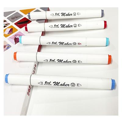 China Redlif Art Whiteboard Rainbow Marker Pens Waterproof Permanent Draw Tip Black Price 48colors/box; 60colors/box for sale