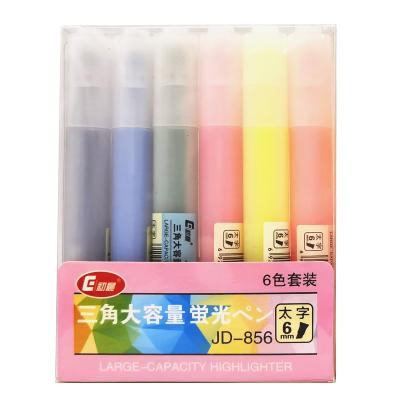 China office & Wholesale Highlighter Bar Pen Set Highlighters School Markers Factory Price Stationery for sale